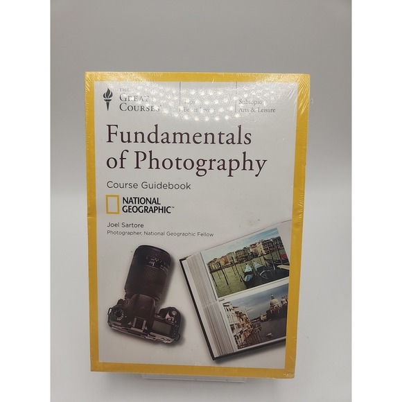 The Great Courses Fundamentals of Photography  DVDs & Guidebook Book NEW SEALED - Picture 1 of 9